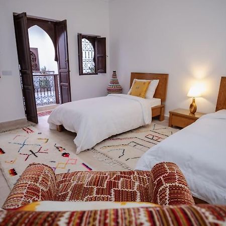 Paisible Riad Privatif Au Coeur De Marrakech Marrakesh Exteriör bild