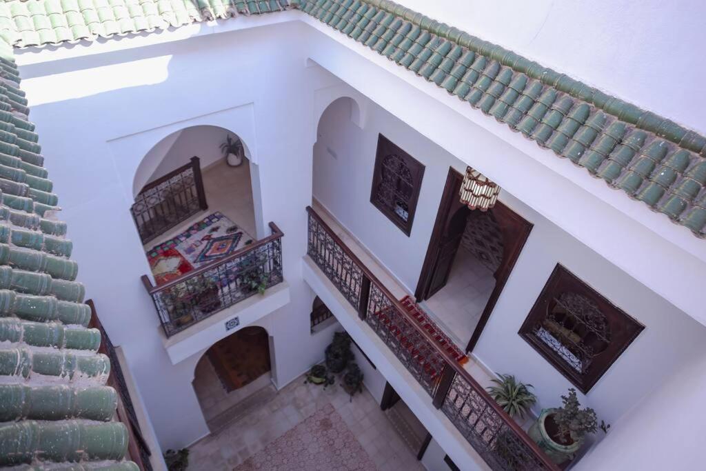 Paisible Riad Privatif Au Coeur De Marrakech Marrakesh Exteriör bild