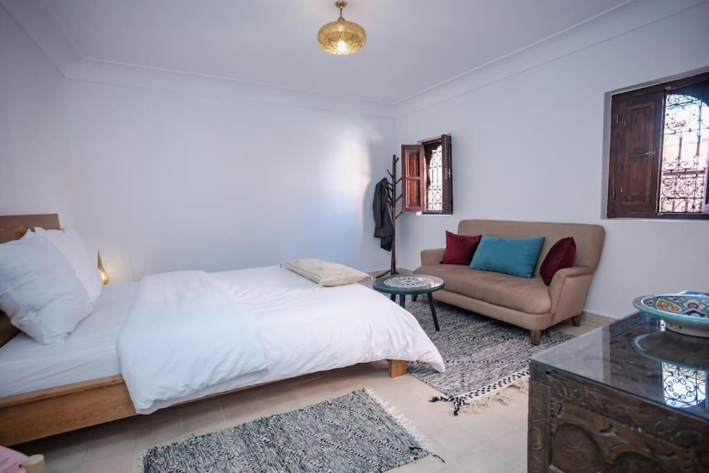 Paisible Riad Privatif Au Coeur De Marrakech Marrakesh Exteriör bild