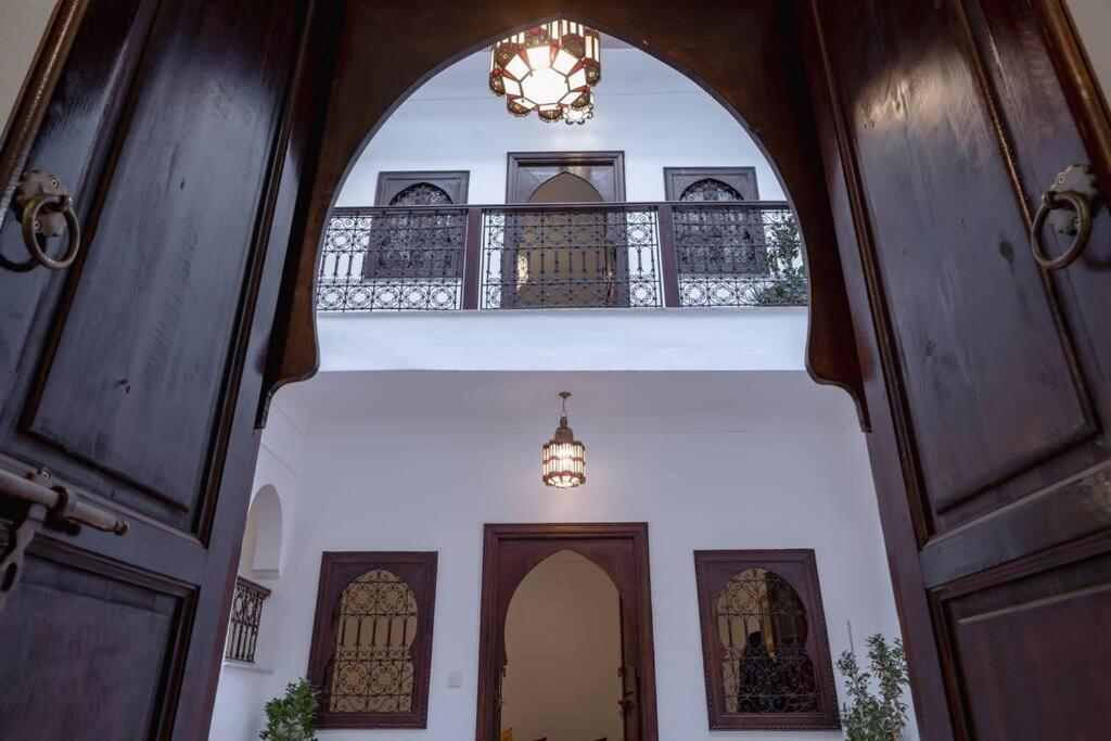 Paisible Riad Privatif Au Coeur De Marrakech Marrakesh Exteriör bild